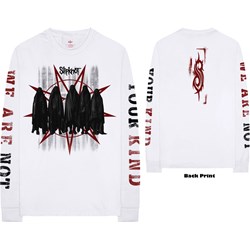 Slipknot - Unisex Shrouded Group Long Sleeve T-Shirt