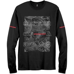 System Of A Down - Unisex Eye Collage Long Sleeve T-Shirt