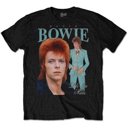 David Bowie - Unisex Life On Mars Homage T-Shirt