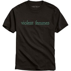Violent Femmes - Unisex Green Vintage Logo T-Shirt