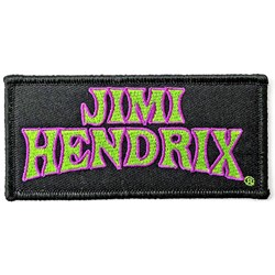 Jimi Hendrix - Unisex Arched Logo Standard Patch