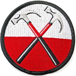 Pink Floyd - Unisex The Wall Hammers Circle Standard Patch