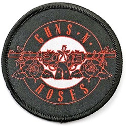 Guns N' Roses - Unisex Red Circle Logo Standard Patch