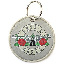 Guns N' Roses - Unisex Silver Circle Logo Keychain