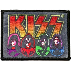 KISS - Unisex Faces & Icons Standard Patch
