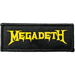 Megadeth - Unisex Logo Standard Patch