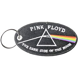 Pink Floyd - Unisex Dark Side Of The Moon Oval Black Border Keychain