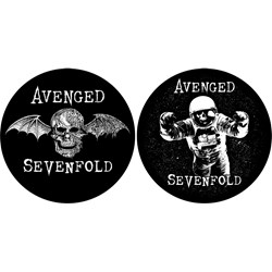 Avenged Sevenfold - Unisex Death Bat / Astronaut Turntable Slipmat Set