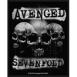 Avenged Sevenfold - Unisex 3 Skulls Standard Patch