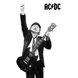 AC/DC - Unisex Angus Textile Poster
