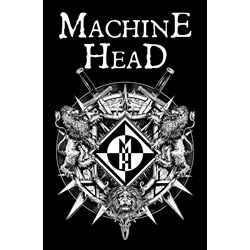 Machine Head - Unisex Crest Textile Poster