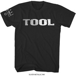 Tool - Unisex Metallic Silver Logo T-Shirt