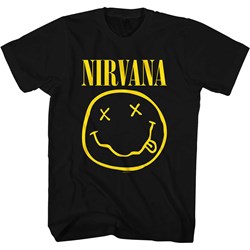 Nirvana - Unisex Yellow Smiley T-Shirt