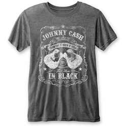 Johnny Cash - Unisex The Man In Black T-Shirt
