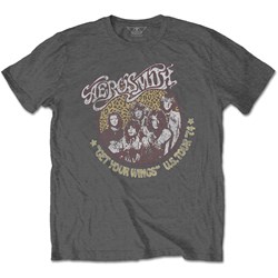 Aerosmith - Unisex Cheetah Print T-Shirt