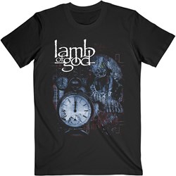 Lamb Of God - Unisex Circuitry Skull Recolour T-Shirt