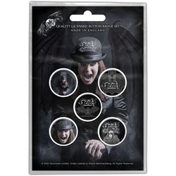 Ozzy Osbourne - Unisex Ordinary Man Button Badge Pack
