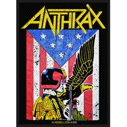 Anthrax - Unisex Judge Dredd Standard Patch