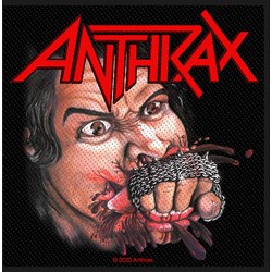 Anthrax - Unisex Fistful Of Metal Standard Patch