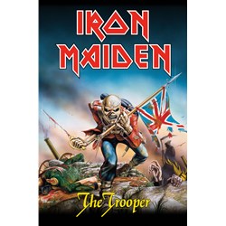 Iron Maiden - Unisex The Trooper Textile Poster