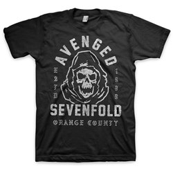 Avenged Sevenfold - Unisex So Grim Orange County T-Shirt