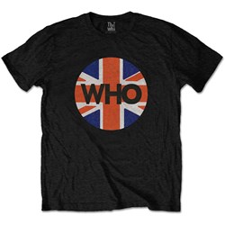 The Who - Unisex Union Jack Circle T-Shirt