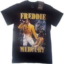 Freddie Mercury - Unisex Live Homage T-Shirt