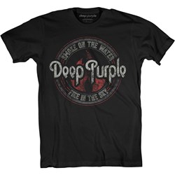 Deep Purple - Unisex Smoke Circle T-Shirt