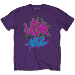 Blink-182 - Unisex Neon Logo T-Shirt