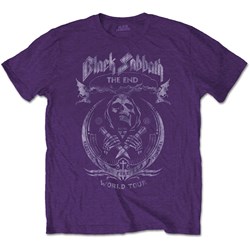 Black Sabbath - Unisex The End Mushroom Cloud T-Shirt