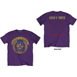 Guns N' Roses - Unisex Skull Circle T-Shirt