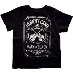 Johnny Cash - Kids Man In Black Toddler T-Shirt