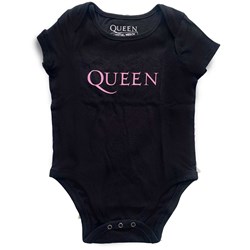 Queen - Kids Pink Logo Baby Grow