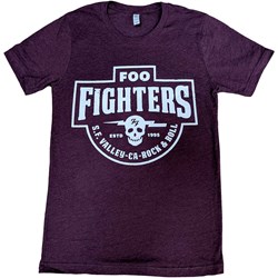 Foo Fighters - Unisex Sf Valley T-Shirt