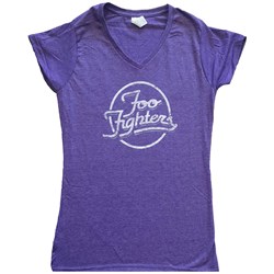 Foo Fighters - Womens Text Logo T-Shirt