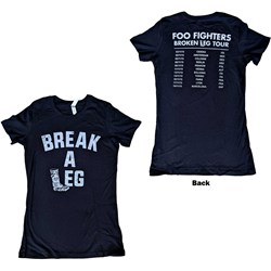 Foo Fighters - Womens Break A Leg T-Shirt