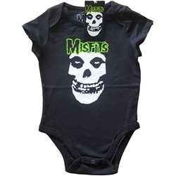 Misfits - Kids Skull & Logo Baby Grow