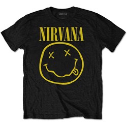 Nirvana - Kids Yellow Smiley T-Shirt