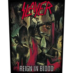 Slayer - Unisex Reign In Blood Back Patch
