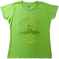 Green Day - Womens All Stars T-Shirt