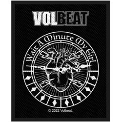 Volbeat - Unisex Wait A Minute My Girl Standard Patch
