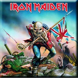 Iron Maiden - Unisex The Trooper Fridge Magnet