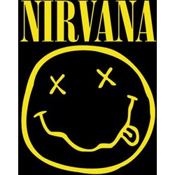 Nirvana - Unisex Smiley Greetings Card