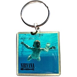 Nirvana - Unisex Nevermind Photo Print Keychain