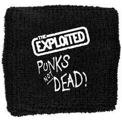 The Exploited - Unisex Punks Not Dead Fabric Wristband
