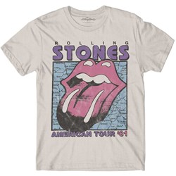 The Rolling Stones - Unisex American Tour Map T-Shirt