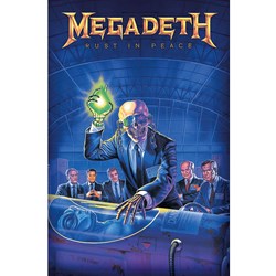 Megadeth - Unisex Rust In Peace Textile Poster