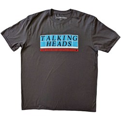 Talking Heads - Unisex Tiled Logo T-Shirt