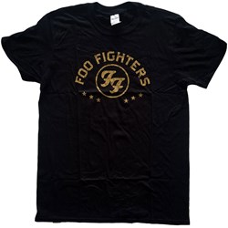Foo Fighters - Unisex Arched Stars T-Shirt