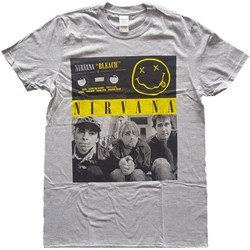 Nirvana - Unisex Bleach Cassettes T-Shirt